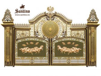 Cổng hợp kim Nhôm đúc