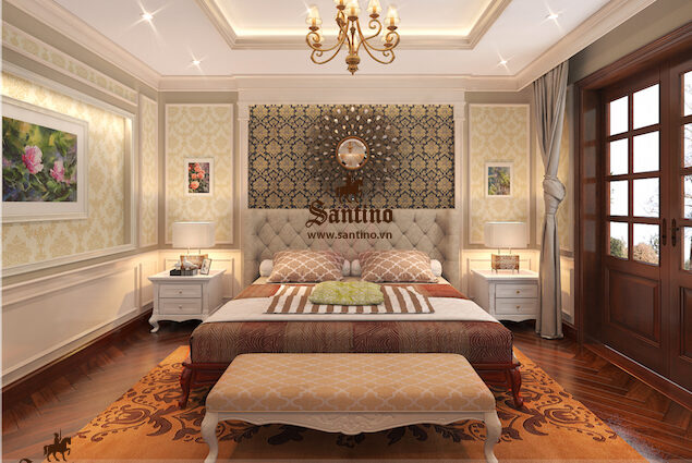 Mẫu Thiết kế Phòng ngủ phong cách Tân cổ điển 15