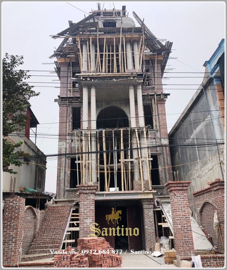 Biệt thự phong cách Tân cổ điển tại Đông Hưng Thái Bình - Santino.vn
